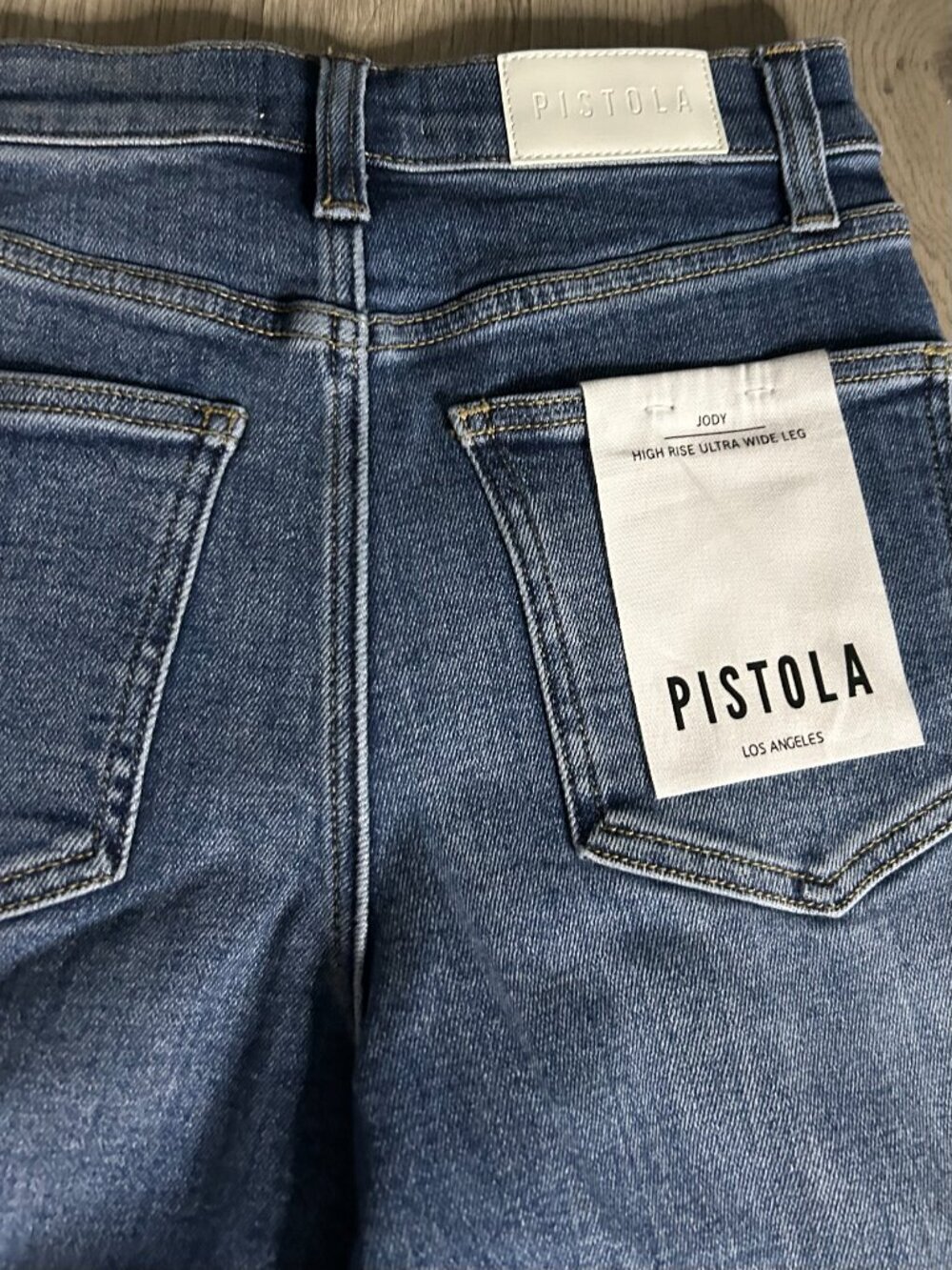 Pistola Jody Beekman Wide Leg Jeans Size 24 - Picture 9 of 9